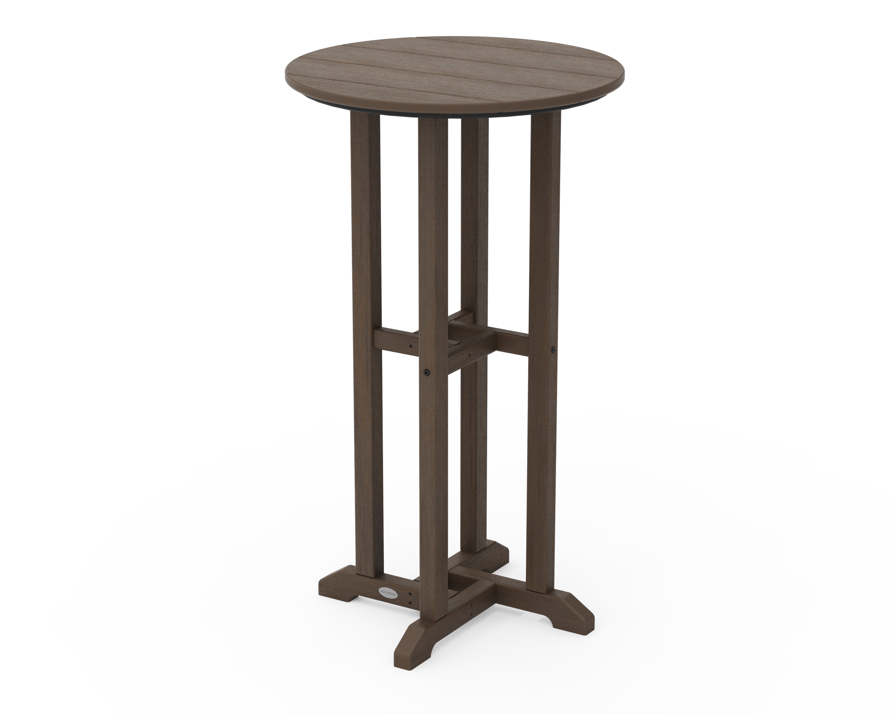 Farmhouse 24" Round Bar Bistro Table