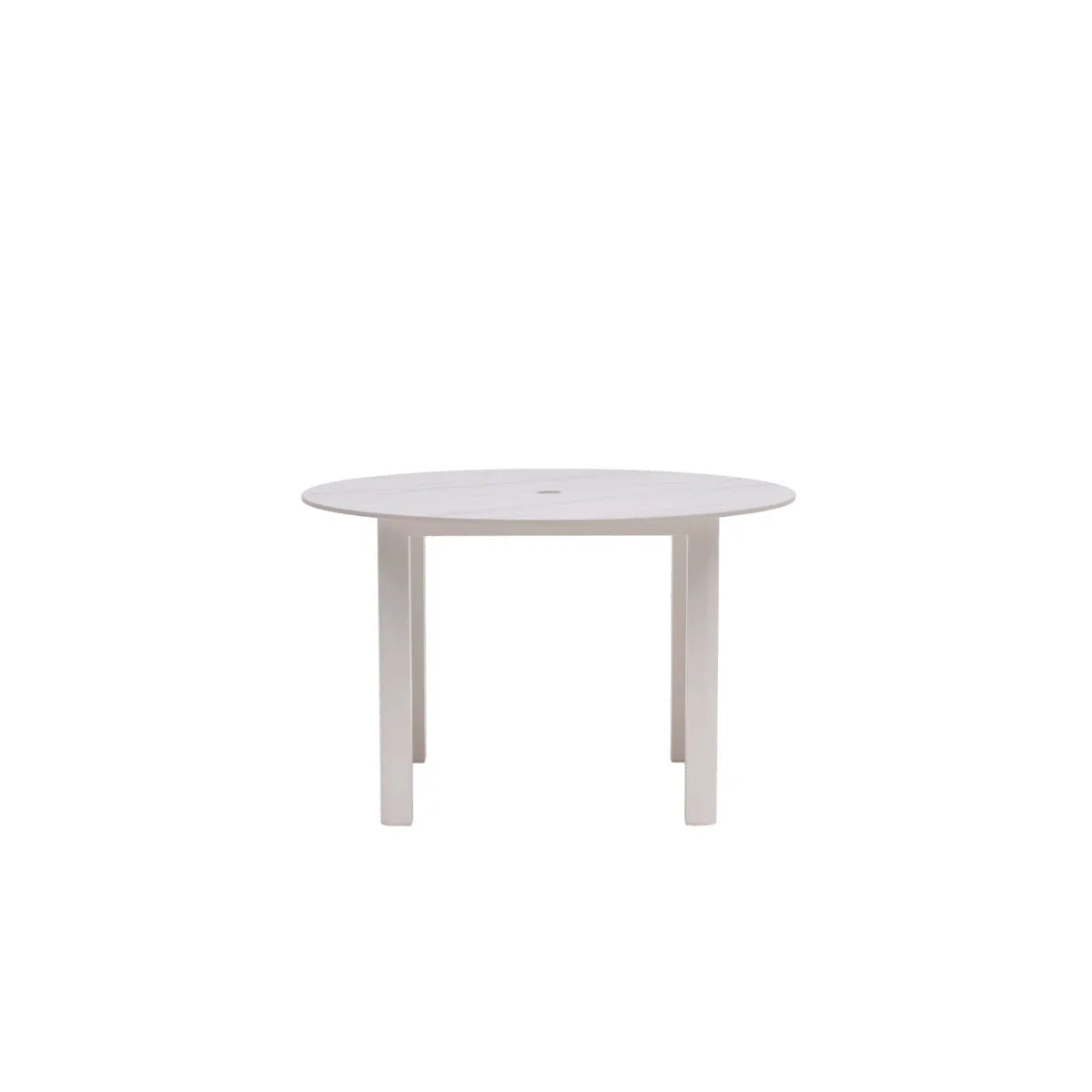 Hampshire 48" Round Dining Table with Umbrella Hole