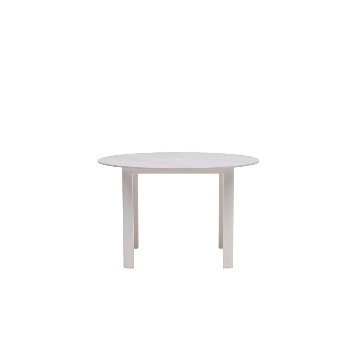 Hampshire 48" Round Dining Table with Umbrella Hole