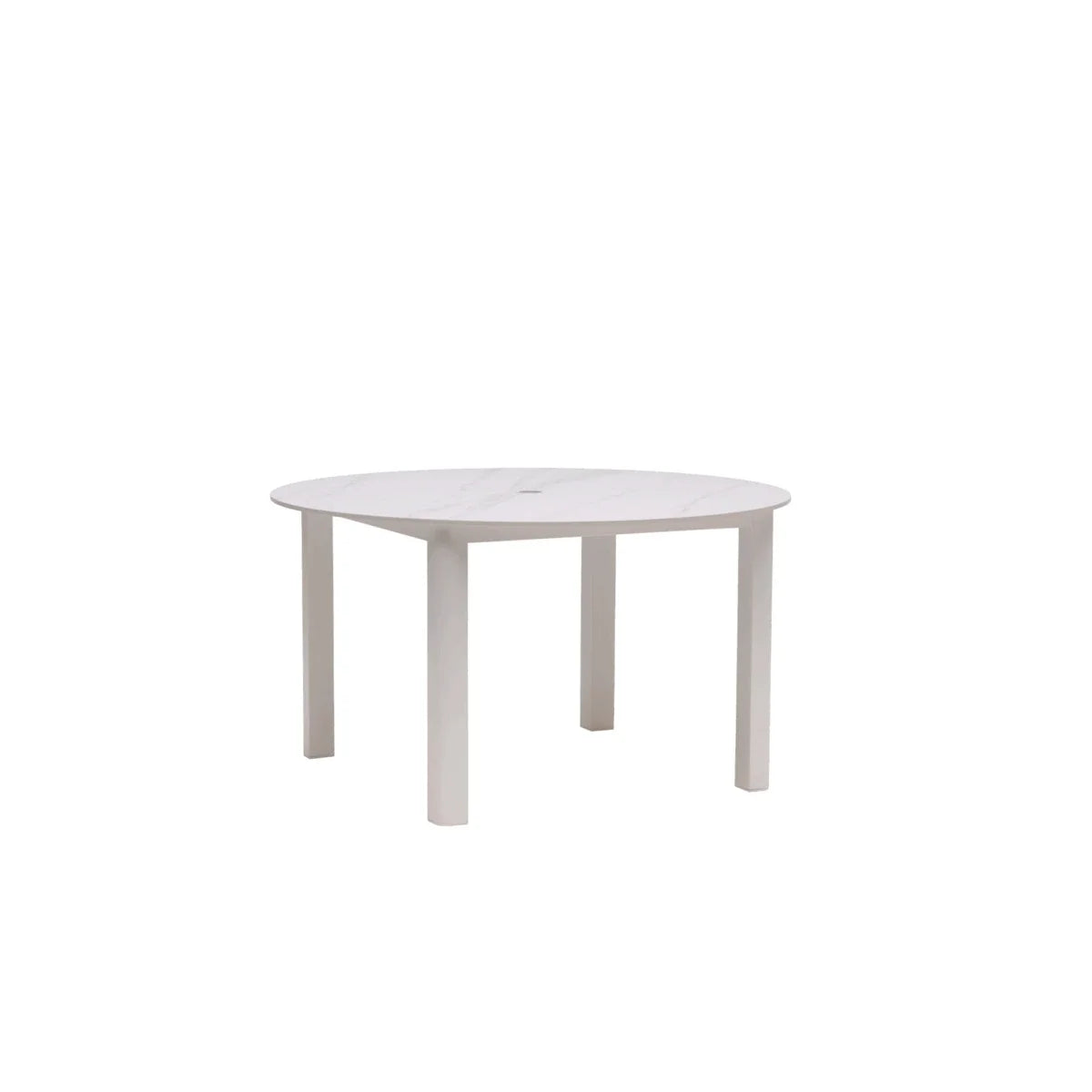 Hampshire 54" Round Dining Table with Umbrella Hole