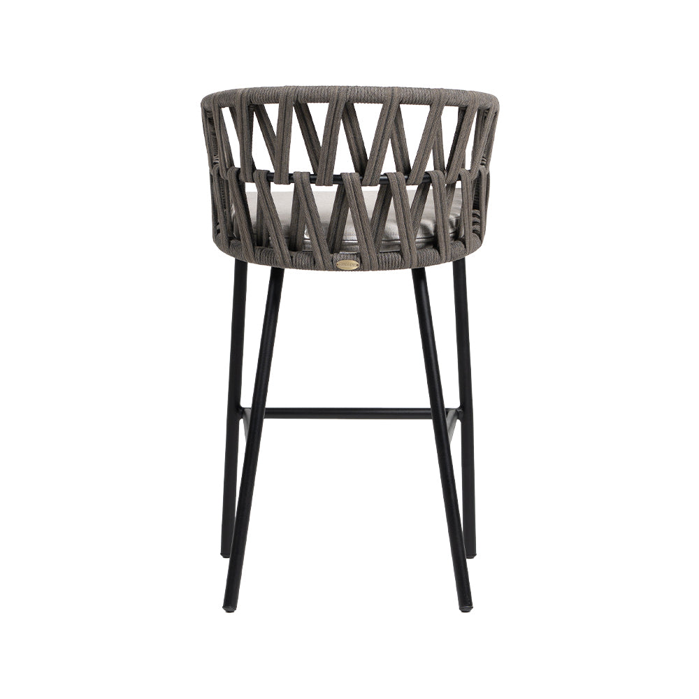 Hamptons Cushioned Bar Arm Chair 3