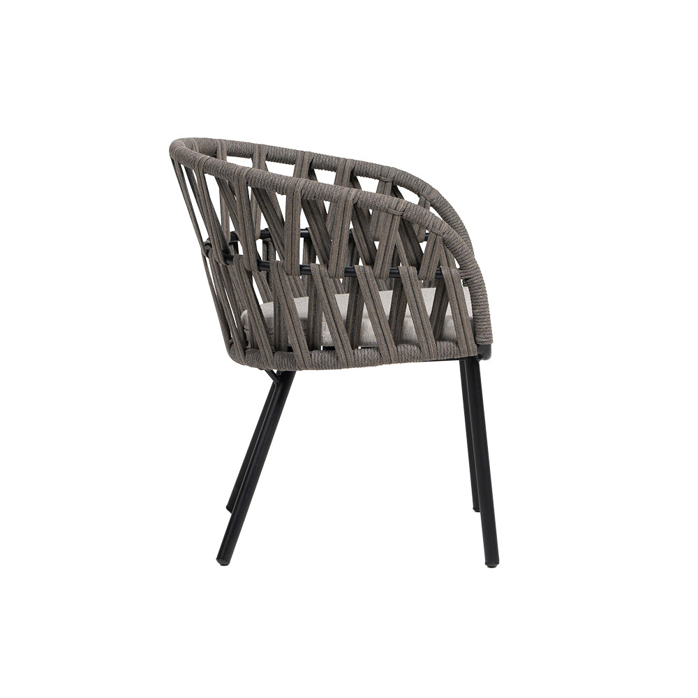 Hamptons Cushioned Dining Arm Chair 2