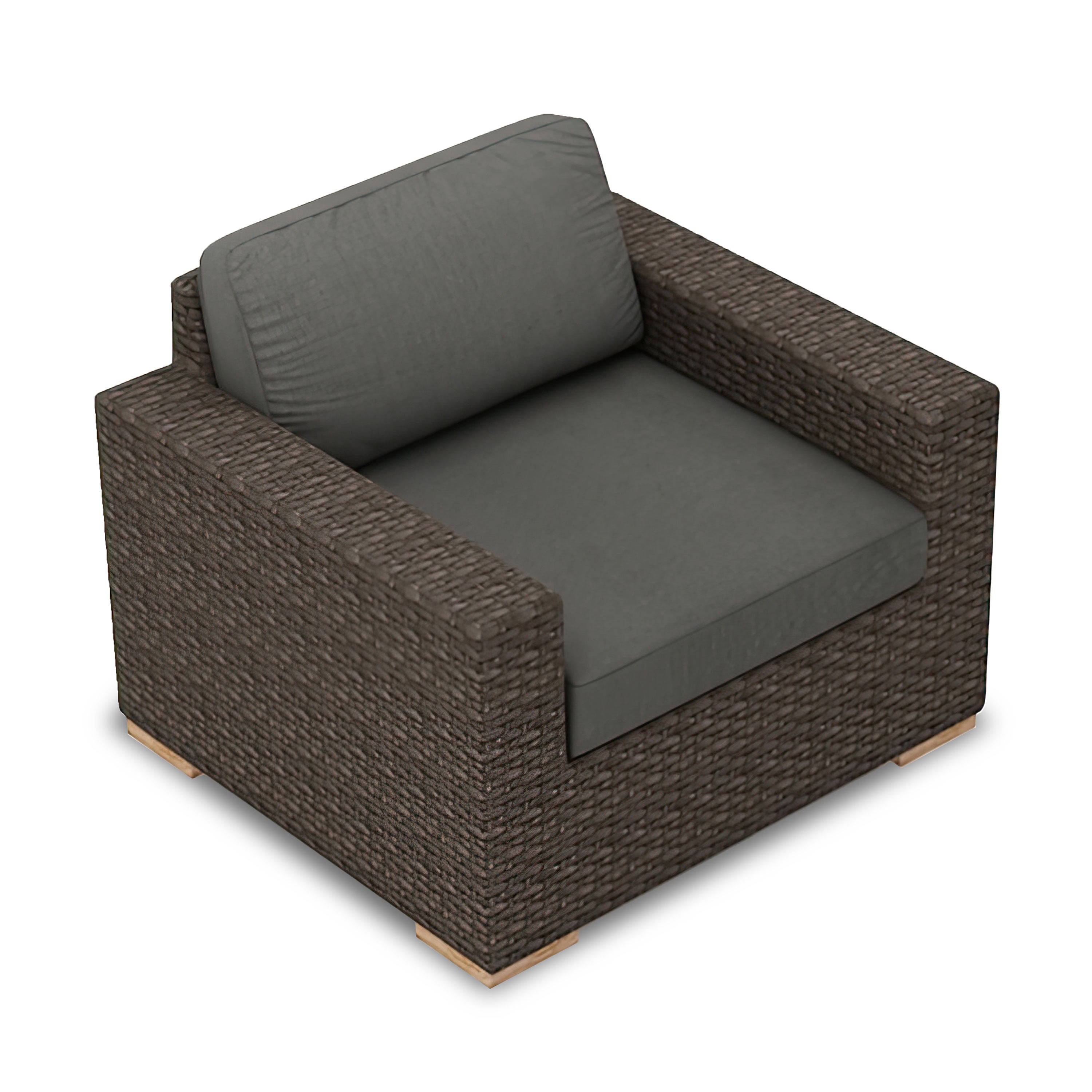 Arden Club Chair - Canvas Charcoal