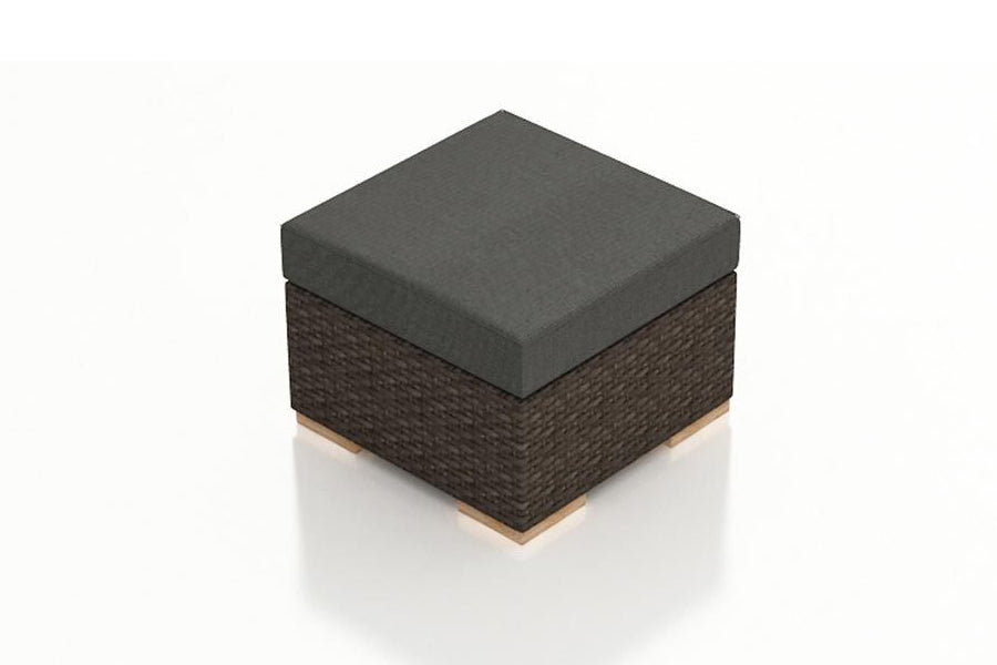 Arden Ottoman - Canvas Charcoal