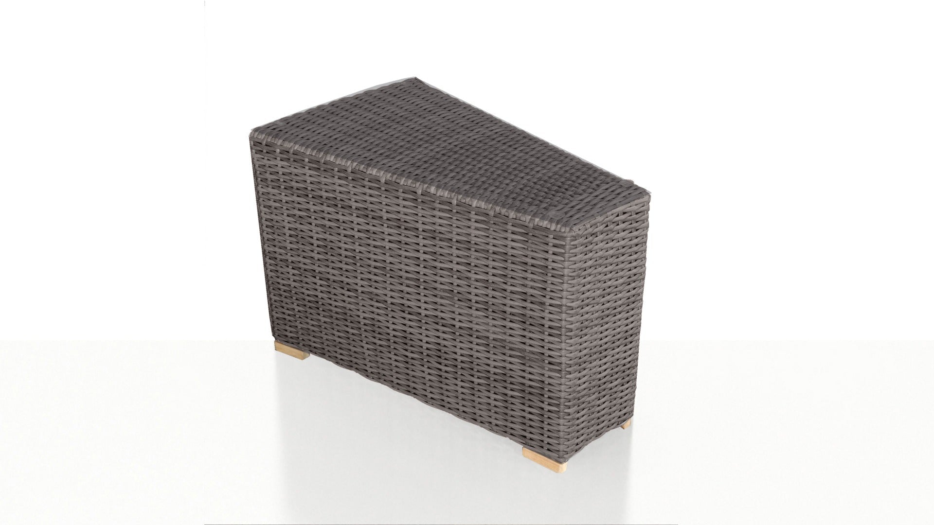 Viento Wedge End Table detail