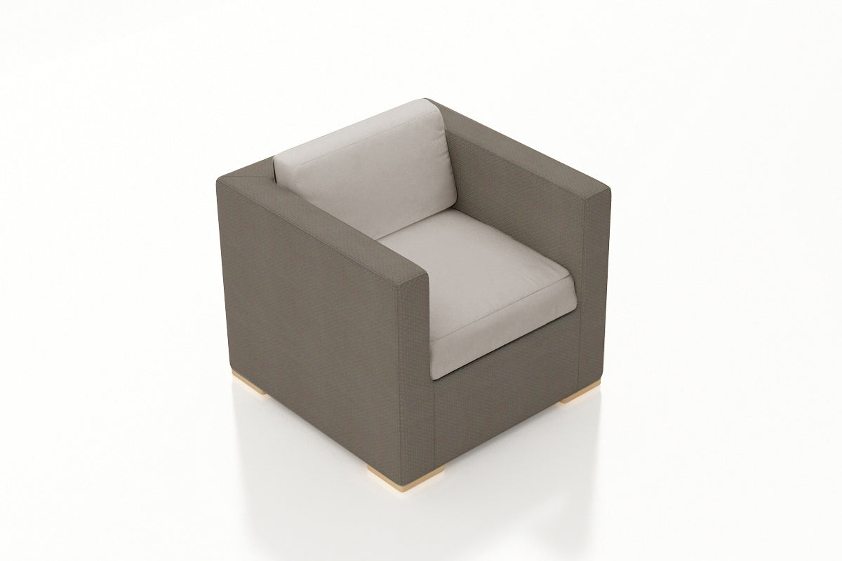 Element Sling Club Chair - Cast Silver