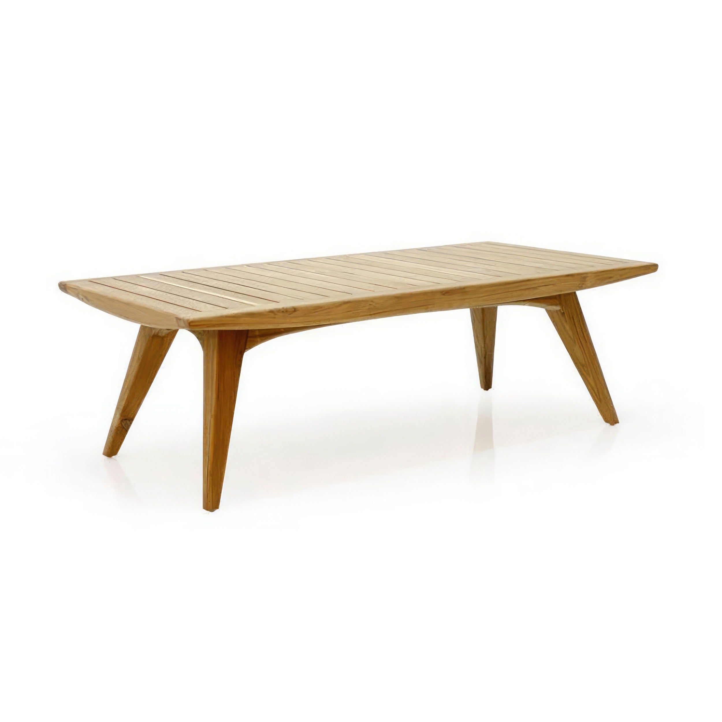 Tango Teak Rectangular Coffee Table detail