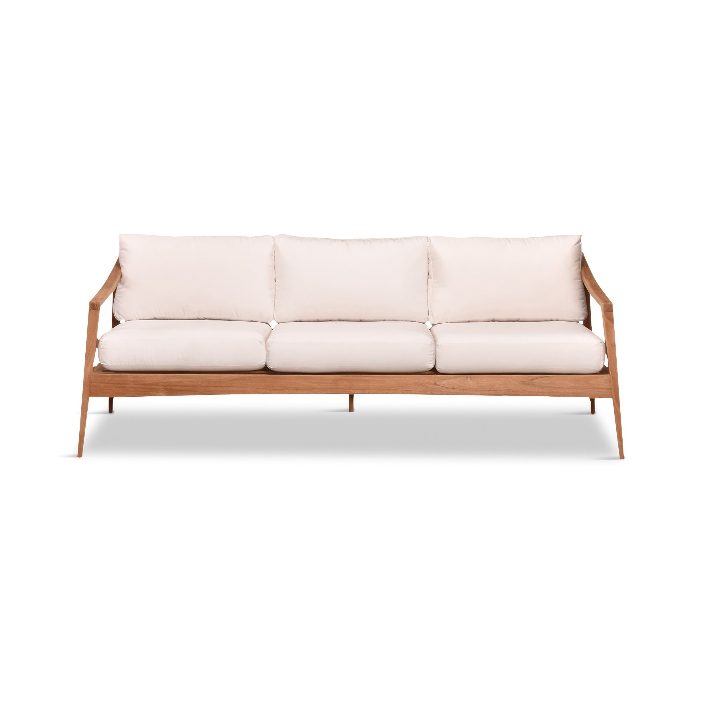Tango Teak Sofa - Canvas Natural