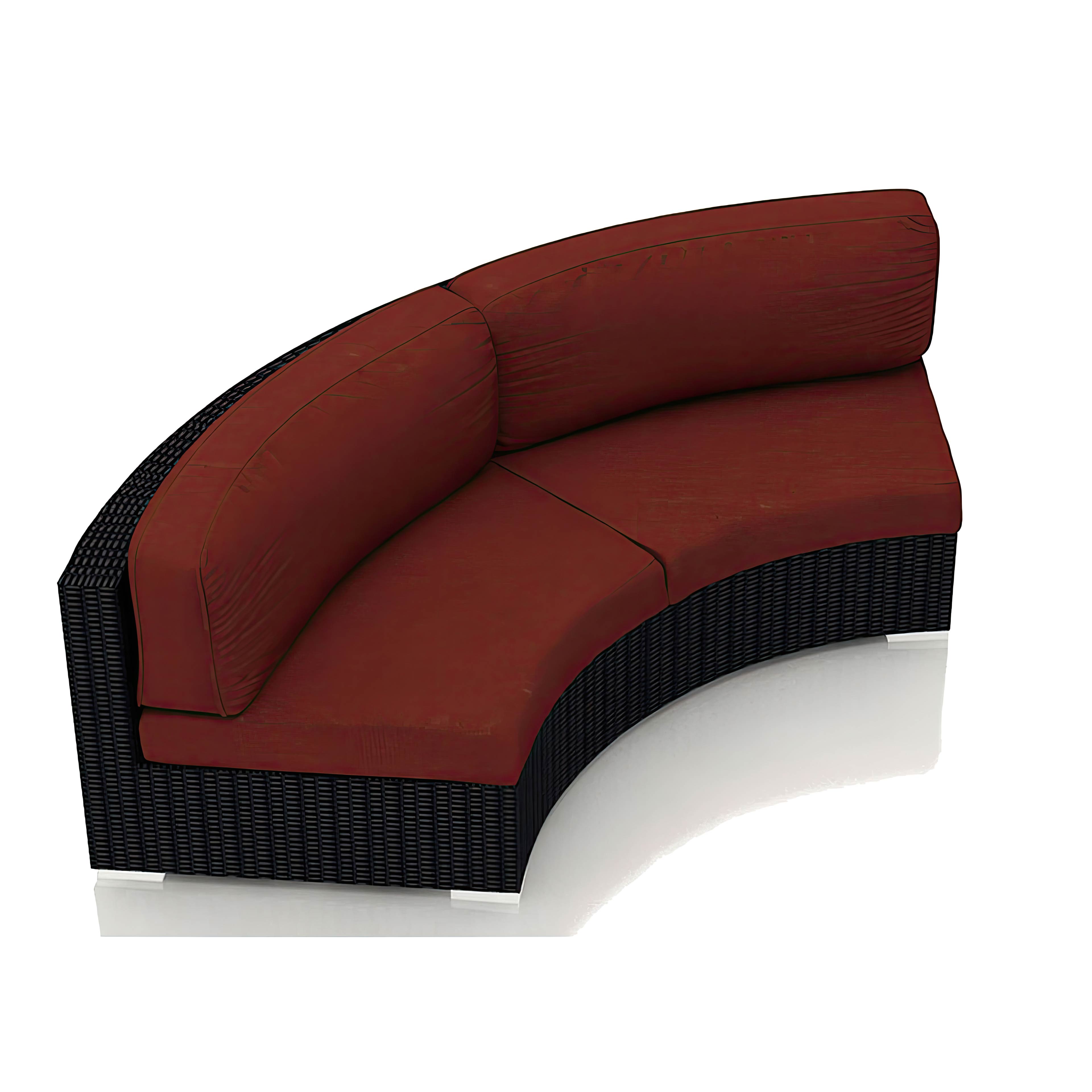 Urbana Curved Loveseat