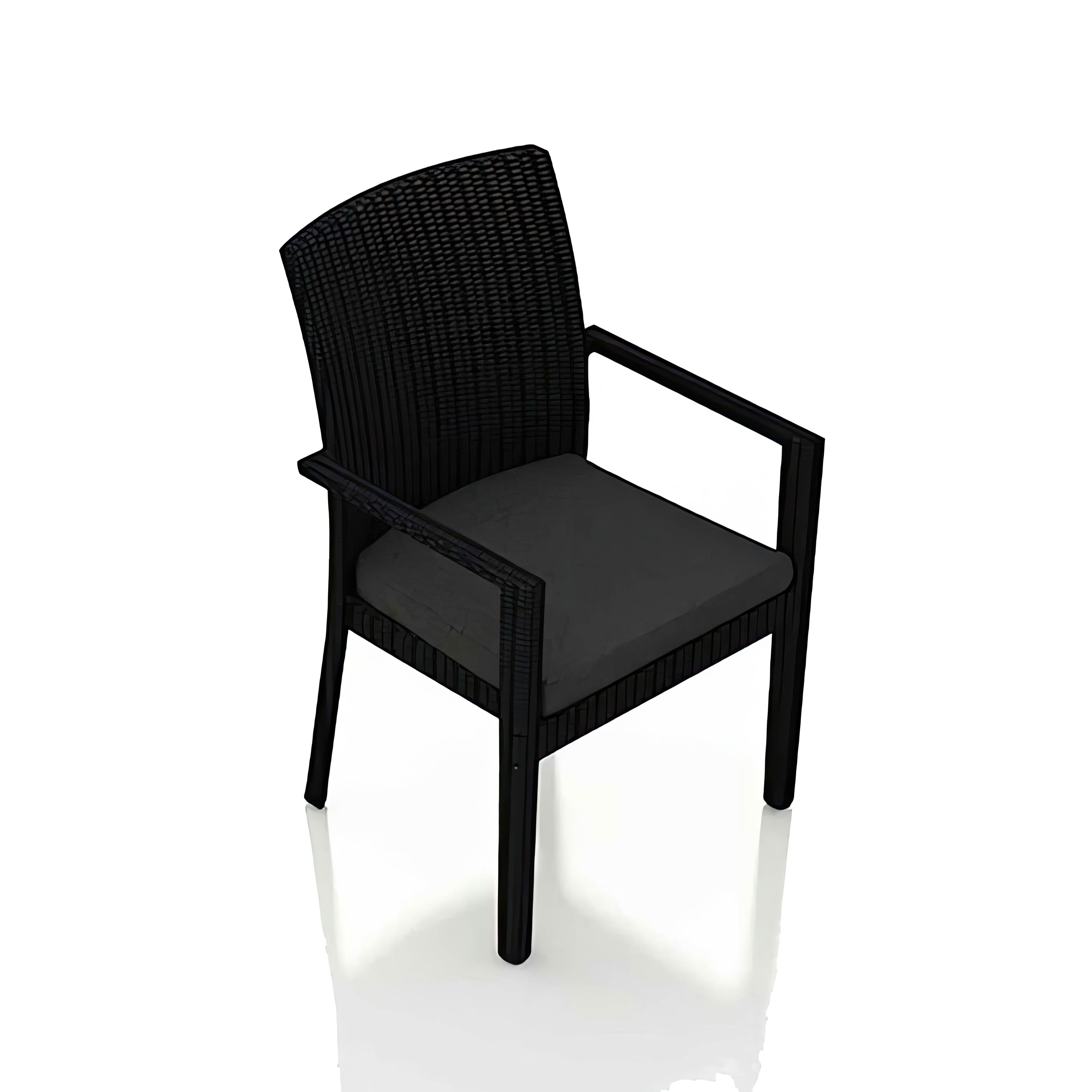 Urbana Dining Arm Chair - Canvas Charcoal