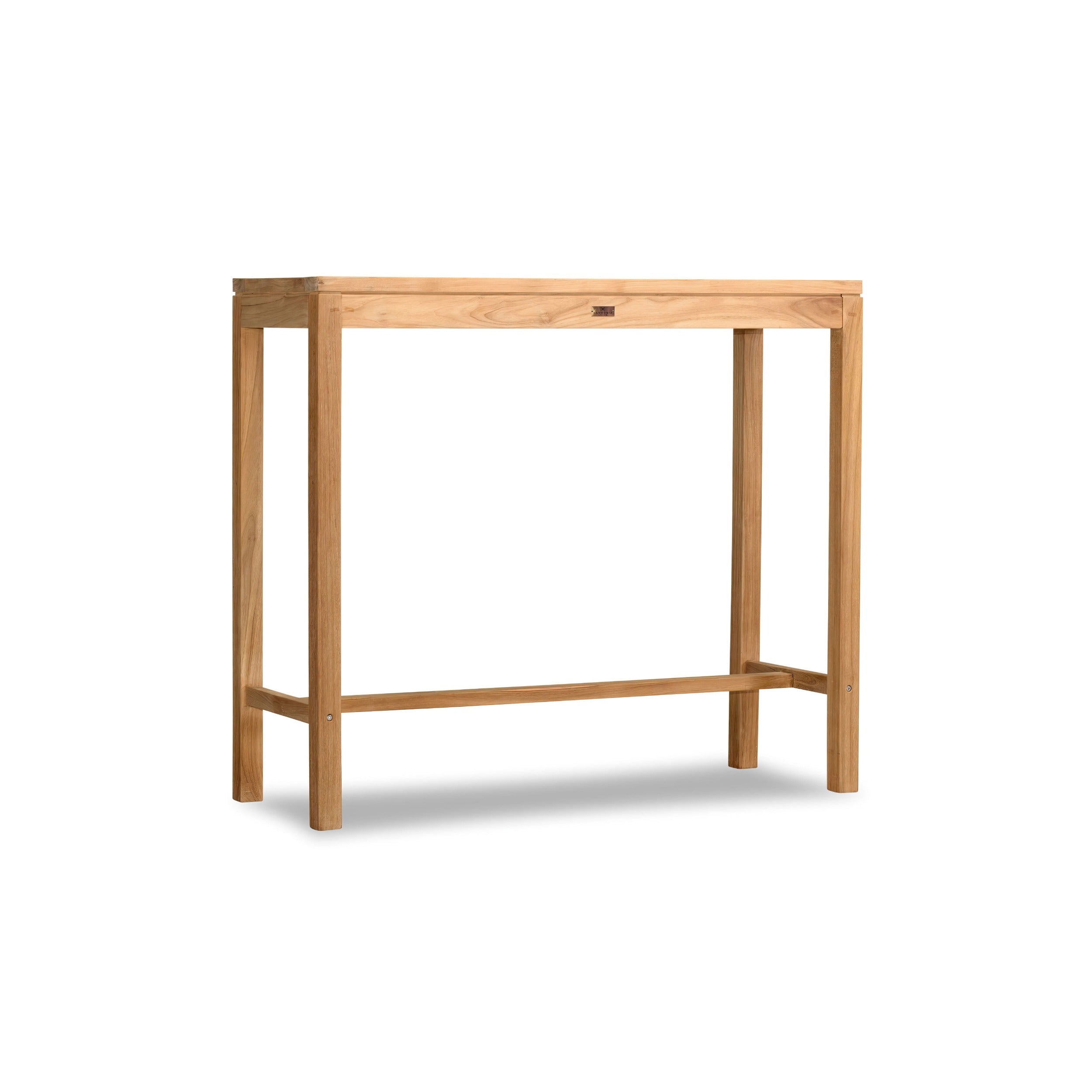 Vino Teak 4-Seat Rectangular Bar Table