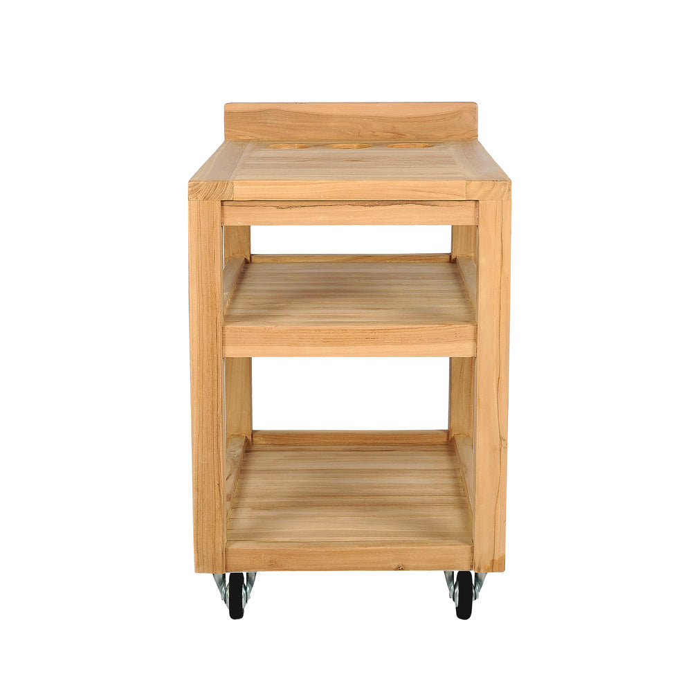 Vino Teak Bar Cart
