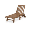 Vineyard Chaise with Wheels