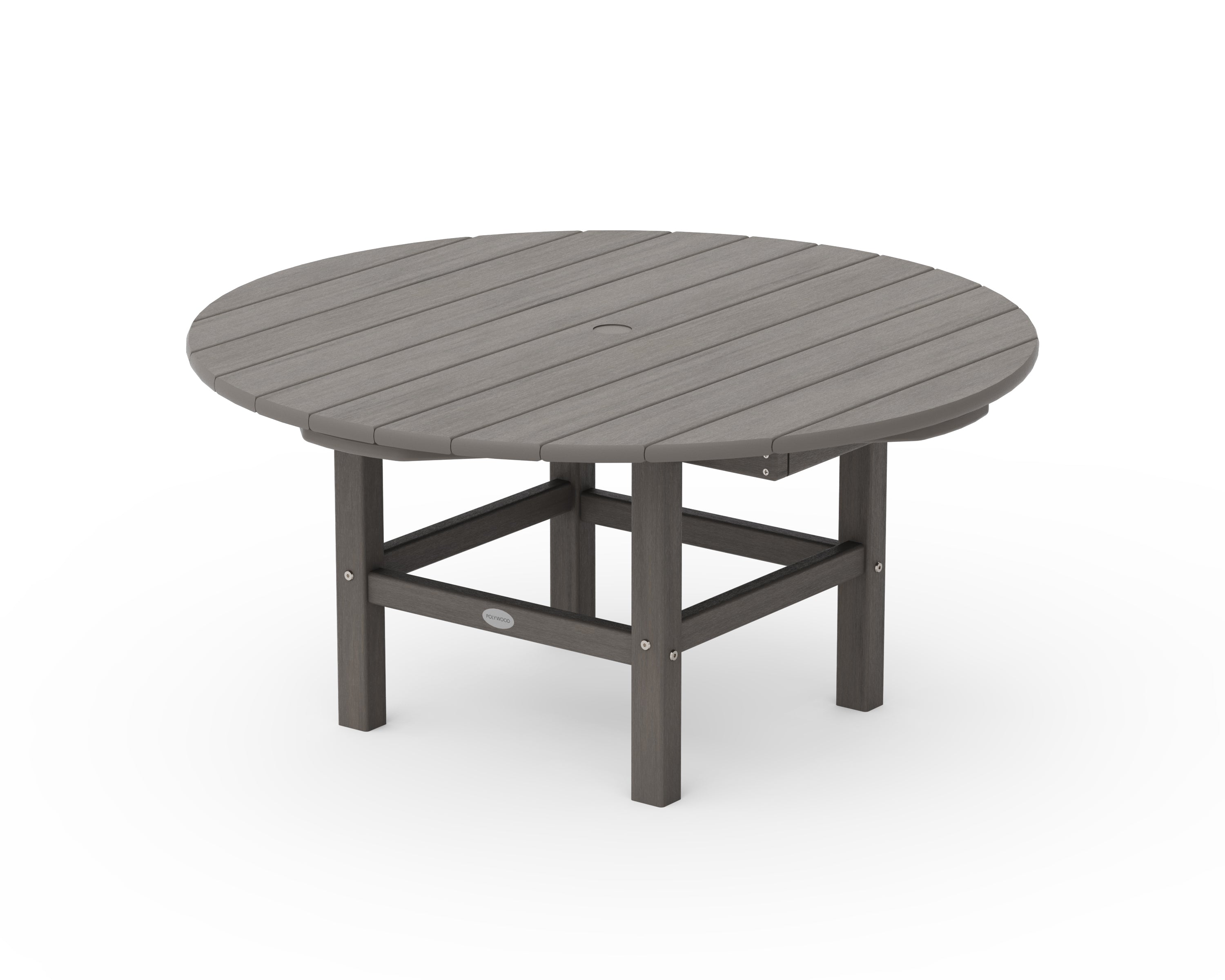 38" Round Conversation Table - Driftwood