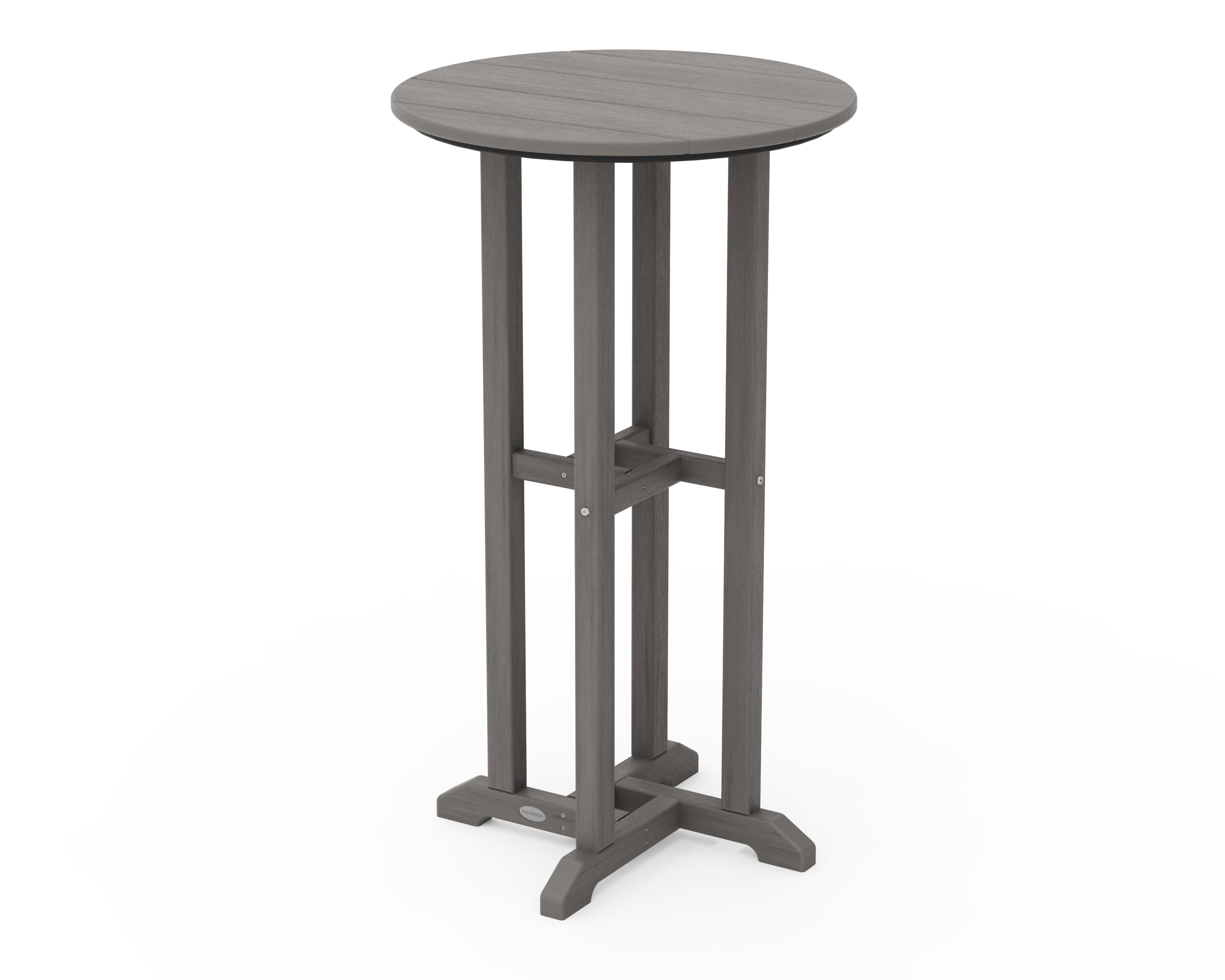 Farmhouse 24" Round Bar Bistro Table
