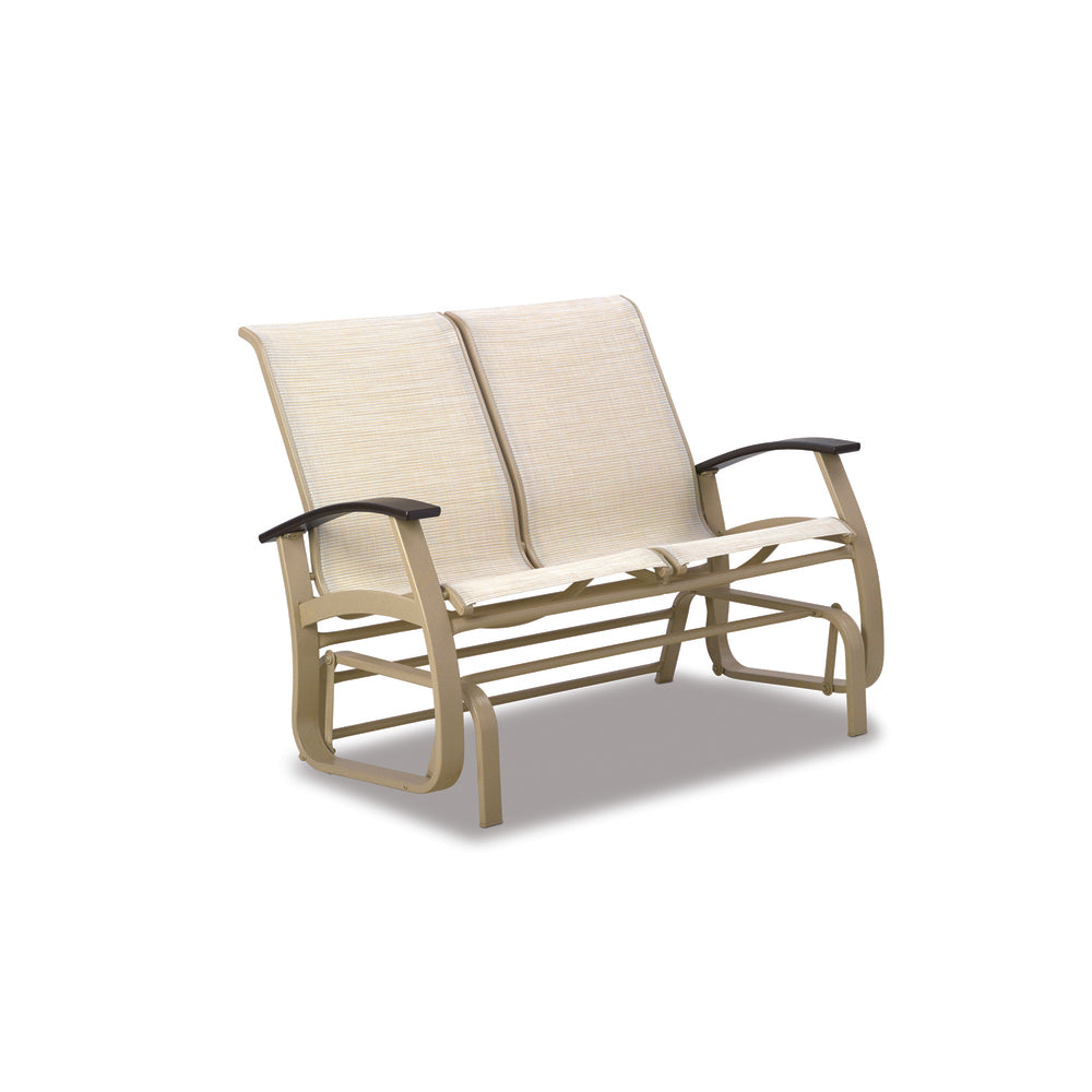 Telescope Casual Belle Isle Sling Loveseat Glider
