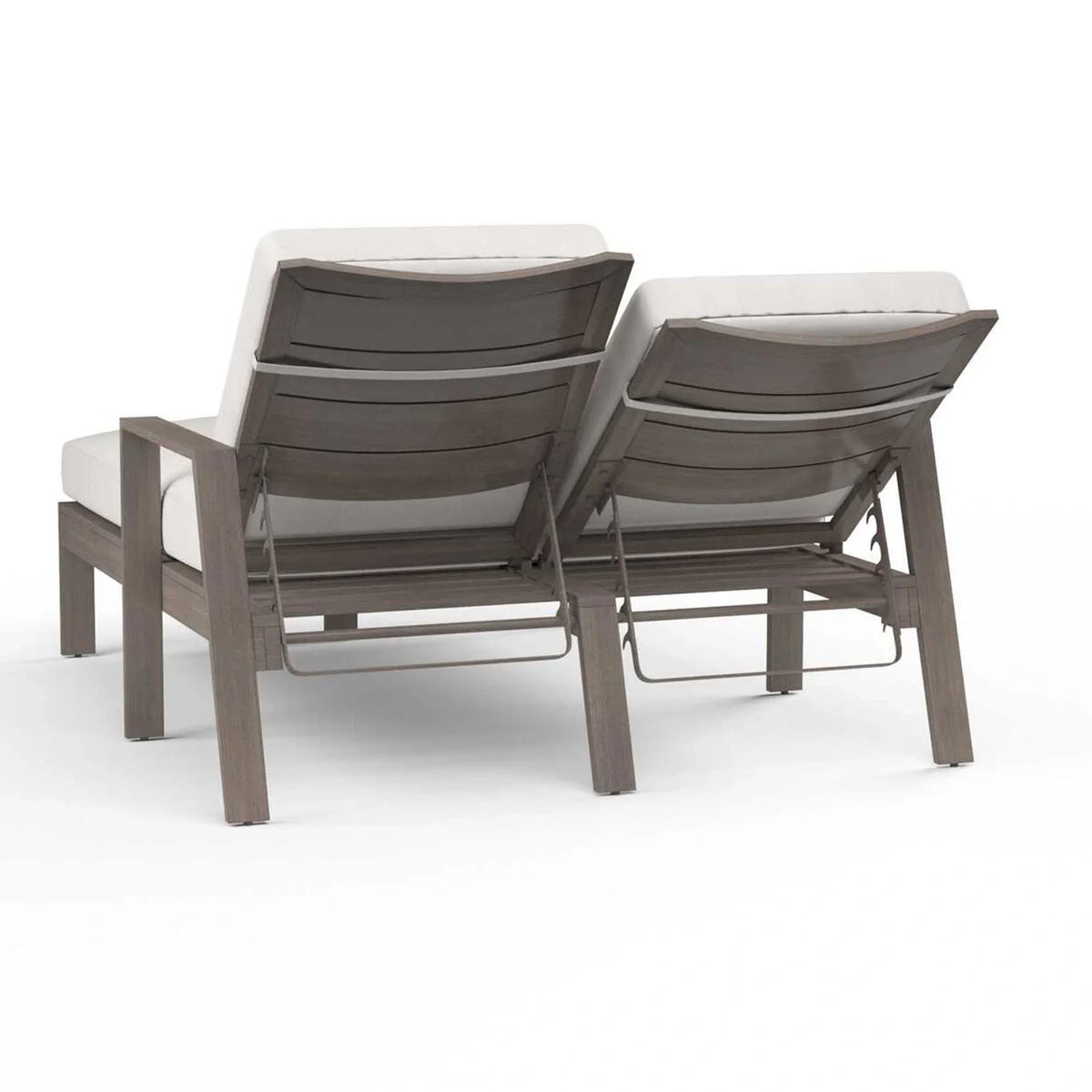 Laguna Aluminum Double Chaise Lounge SW3501-99 by Sunset West 4