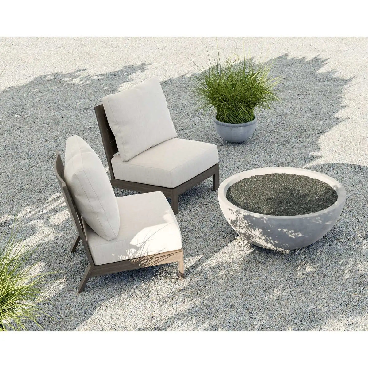 Laguna Armless Club Chair SW3501-AC by Sunset West 4