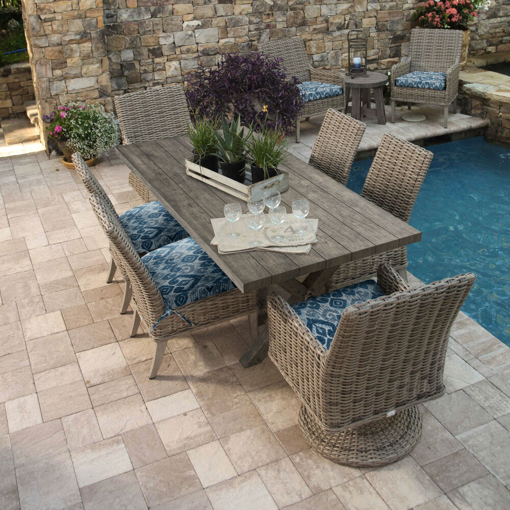 Laurent Cushioned Dining Swivel Rocker 1