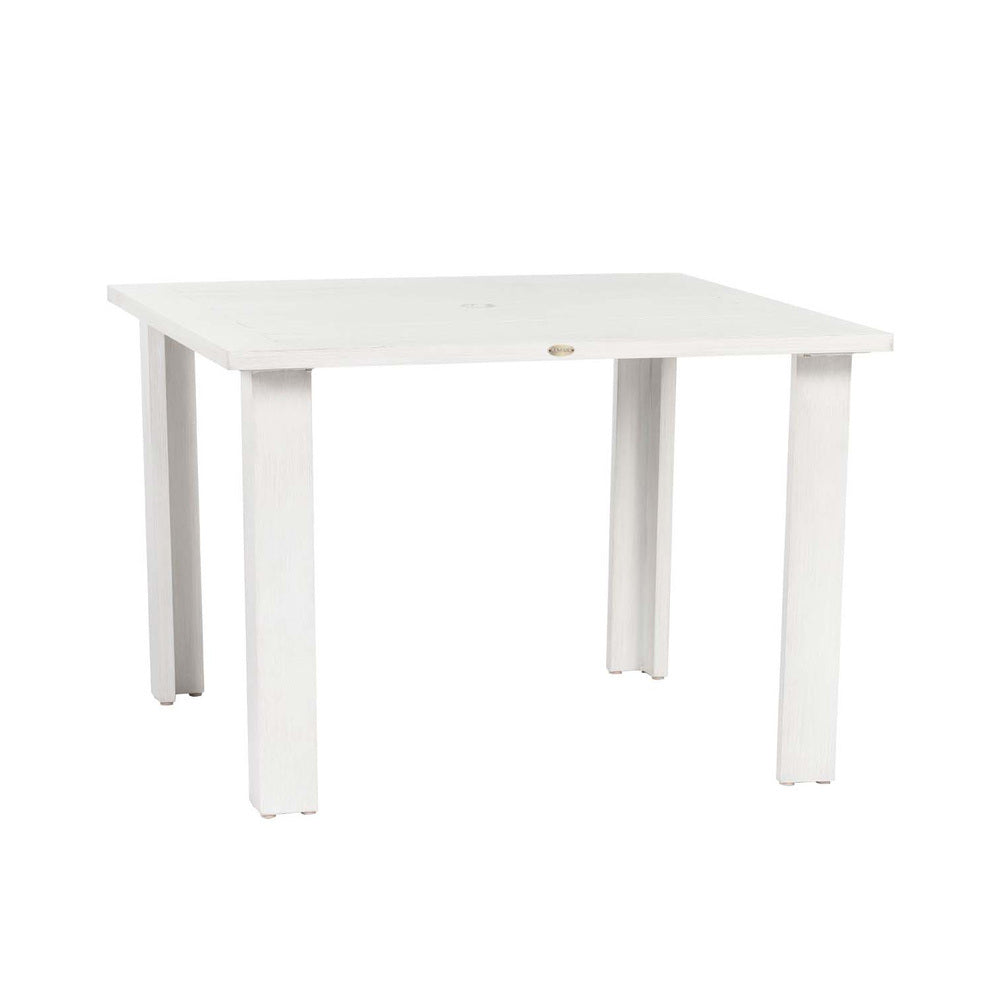Limo 43" Square Dining Table with Umbrella Hole 1