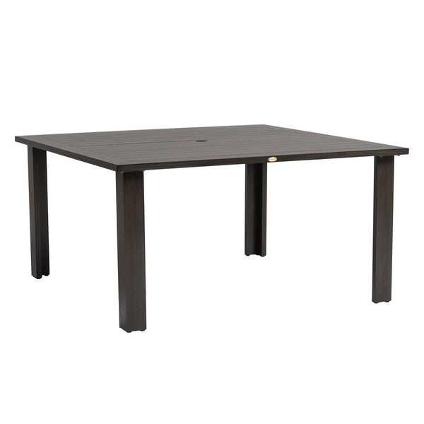 Limo 60" Square Dining Table with Umbrella Hole