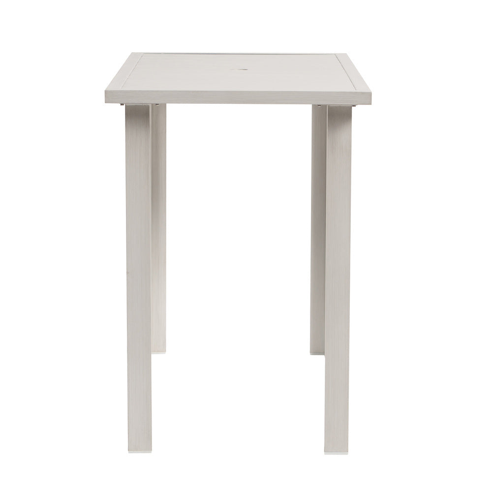 Limo 60" x 30" Rectangular Bar Table with Umbrella Hole 2