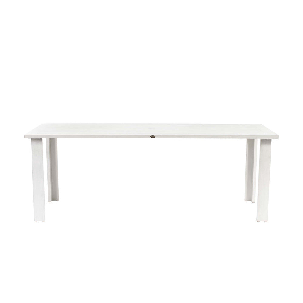 Limo 84" x 42" Rectangular Dining Table with Umbrella Hole 2