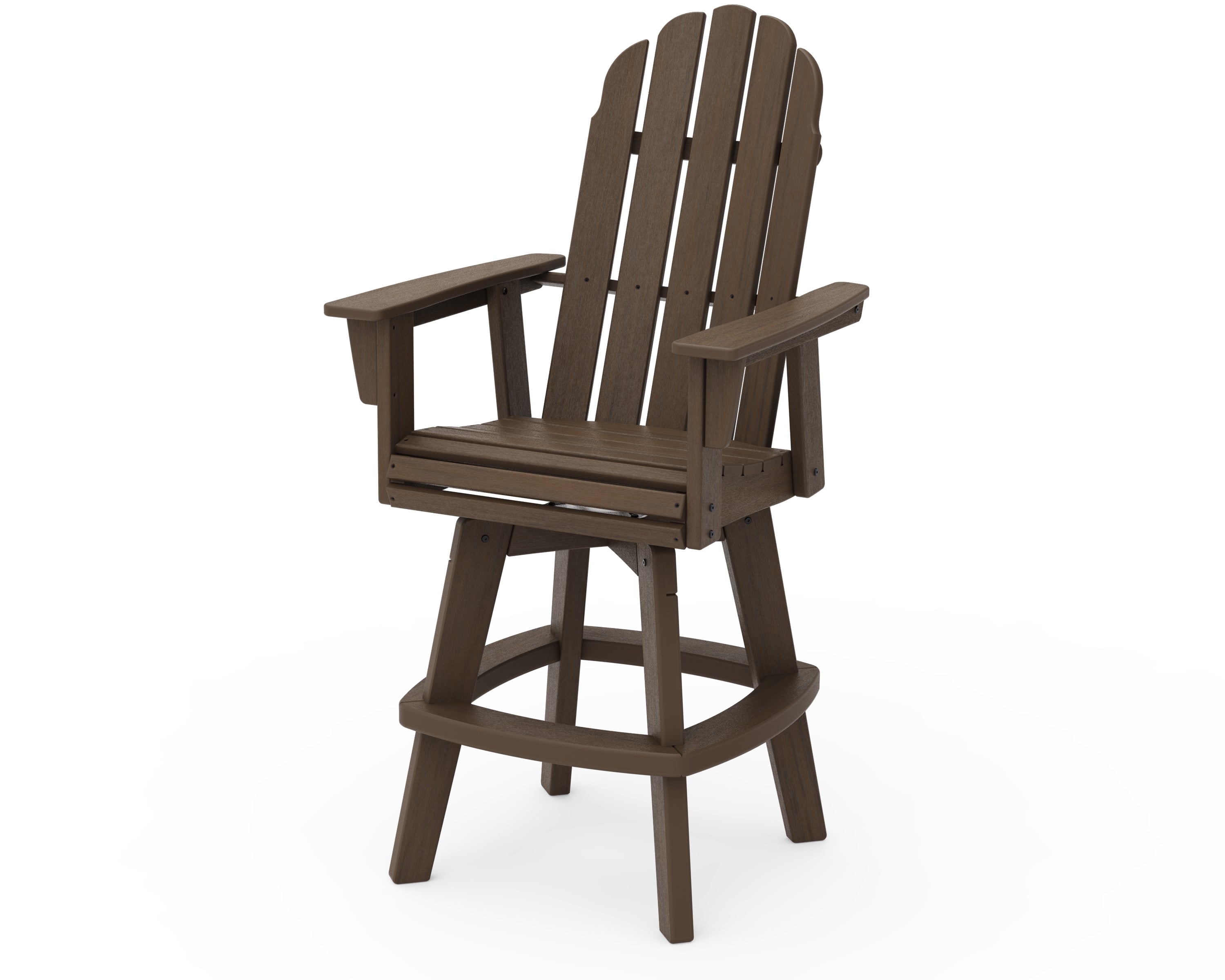 Vineyard Adirondack Swivel Bar Chair