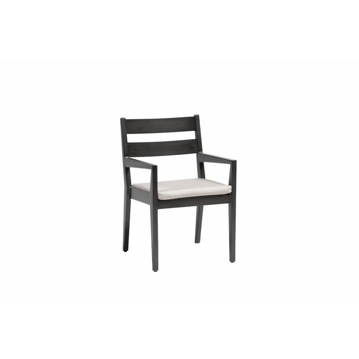 Lucia Cushioned Dining Arm Chair