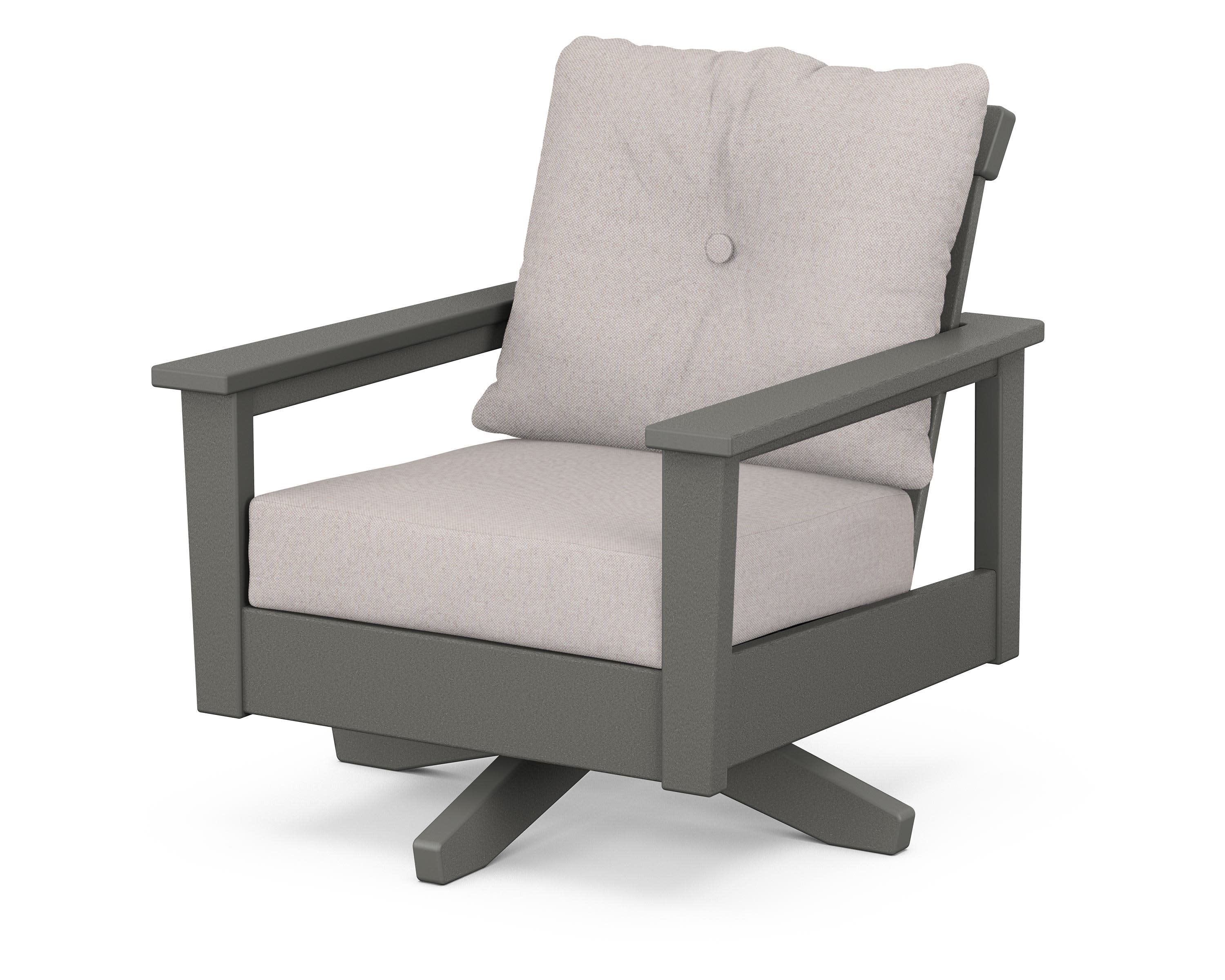 Prescott Deep Seating Swivel Chair