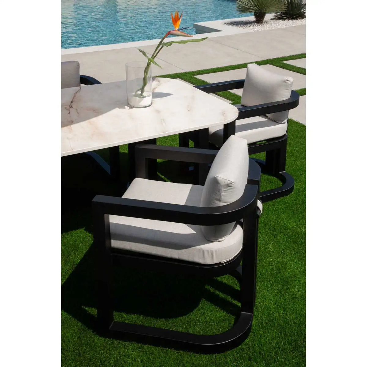 Malibu Dining Arm Chair SW7101-1 by Sunset West 5