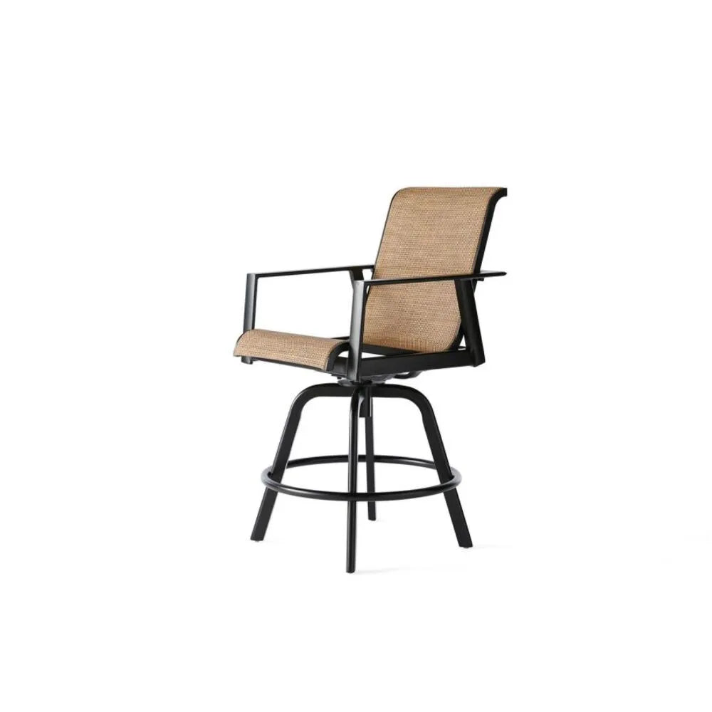 Mallin Casual Dakoda Sling Swivel Counter Stool