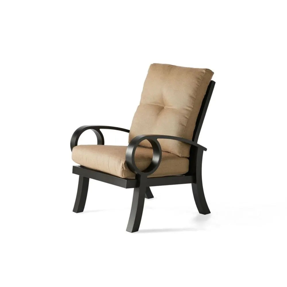 Mallin Casual Eclipse Cushioned Dining Arm Chair