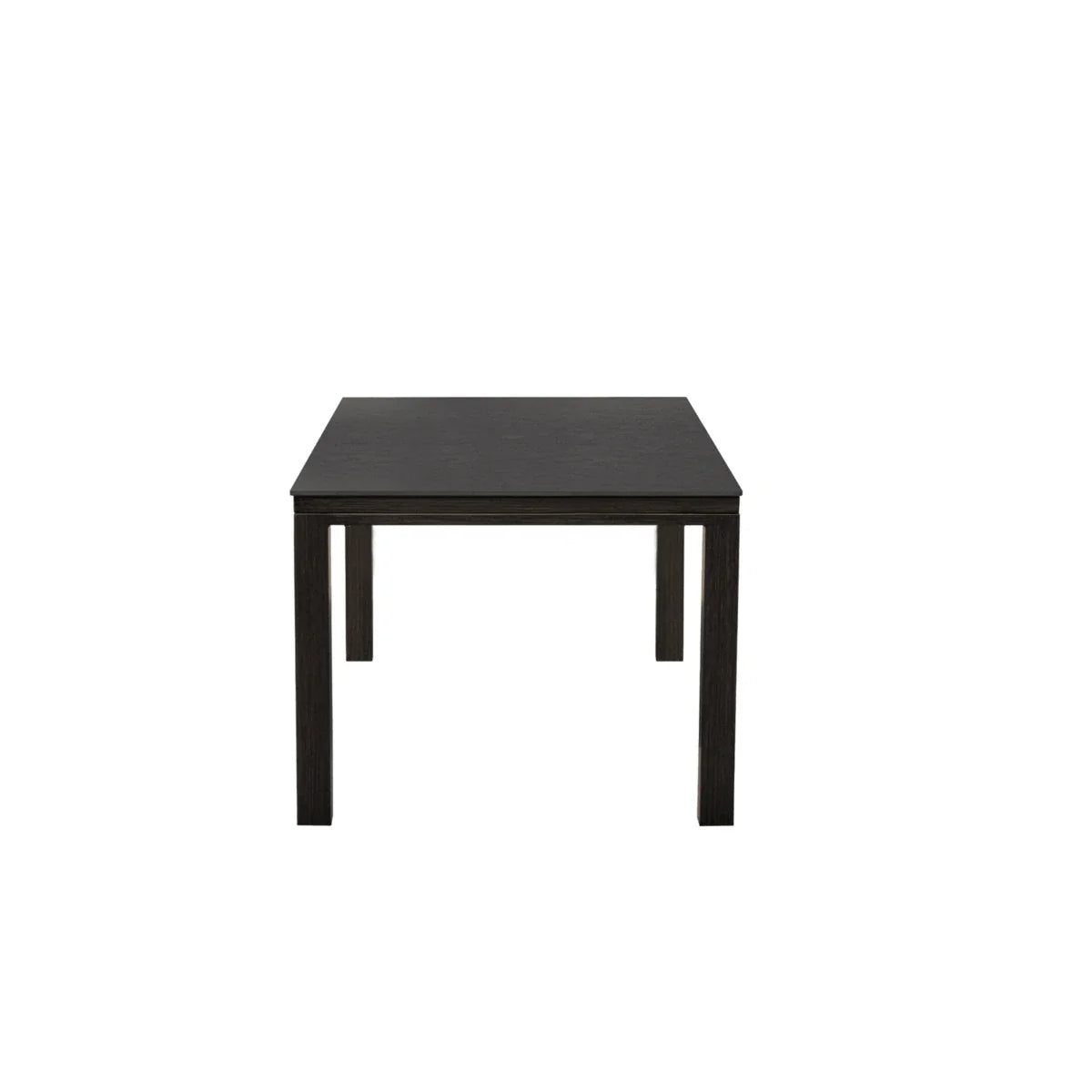 Marbella Laguna 79" x 39" Rectangular Sintered Stone Dining Table with Umbrella Hole