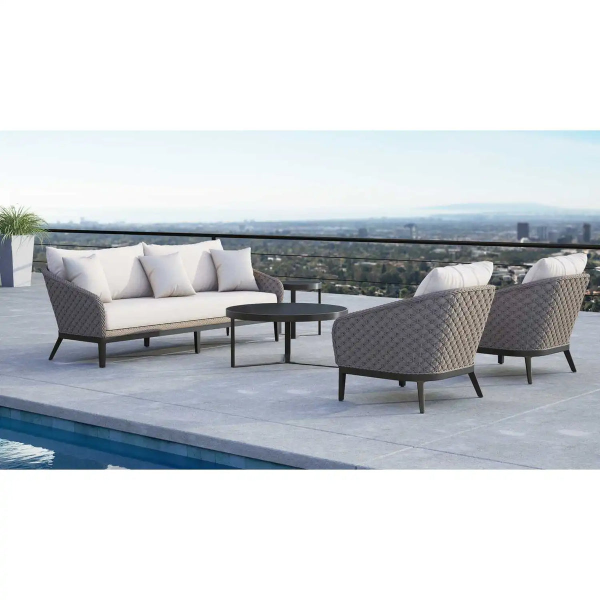 Marbella Rope Sofa SW4501-23 by Sunset West 4