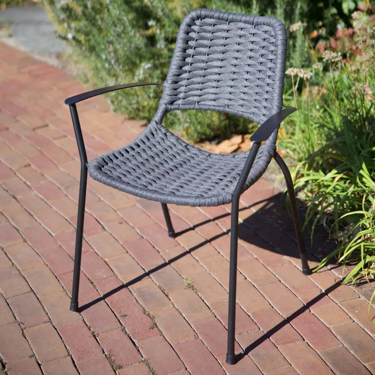 Metro Rope Stackable Arm Chair