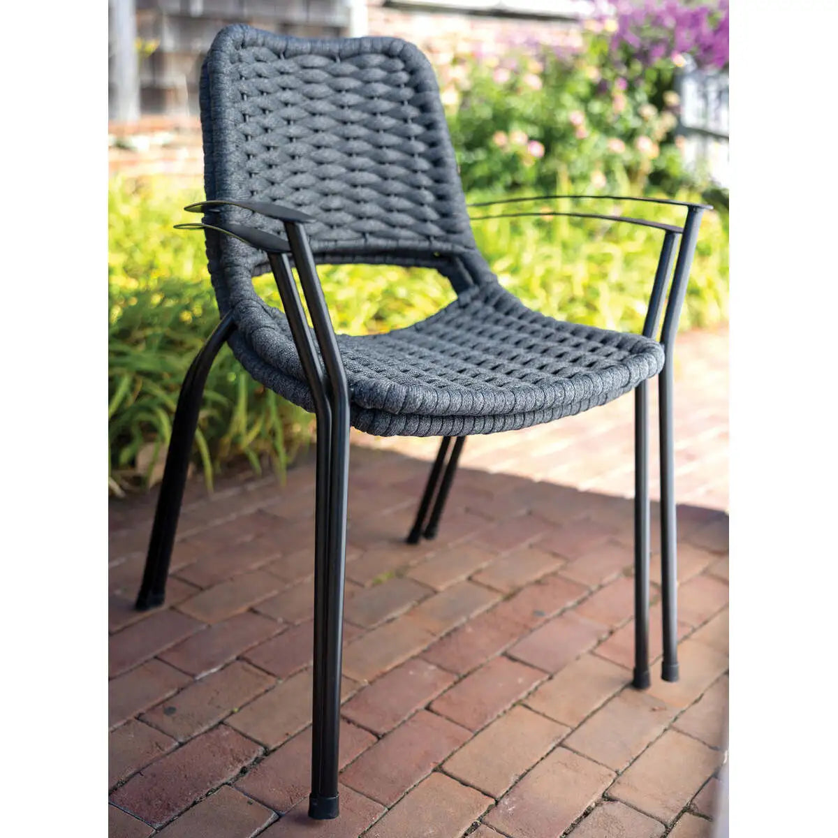 Metro Rope Stackable Arm Chair