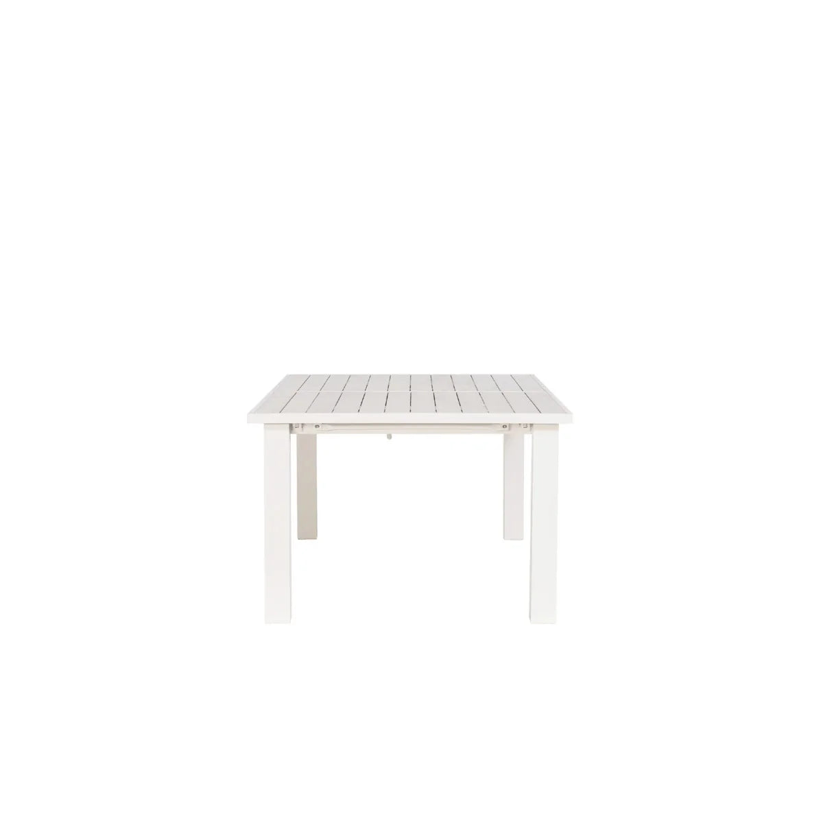 Mezo Extendable Table with Aluminum Slat Top