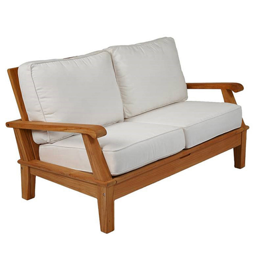 Royal Teak Miami Cushioned Reclining Loveseat