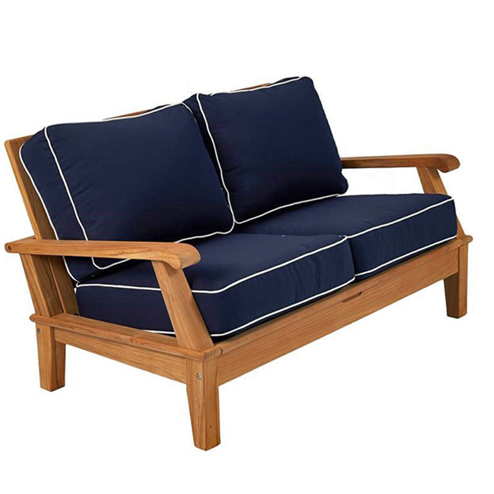 Royal Teak Miami Cushioned Reclining Loveseat