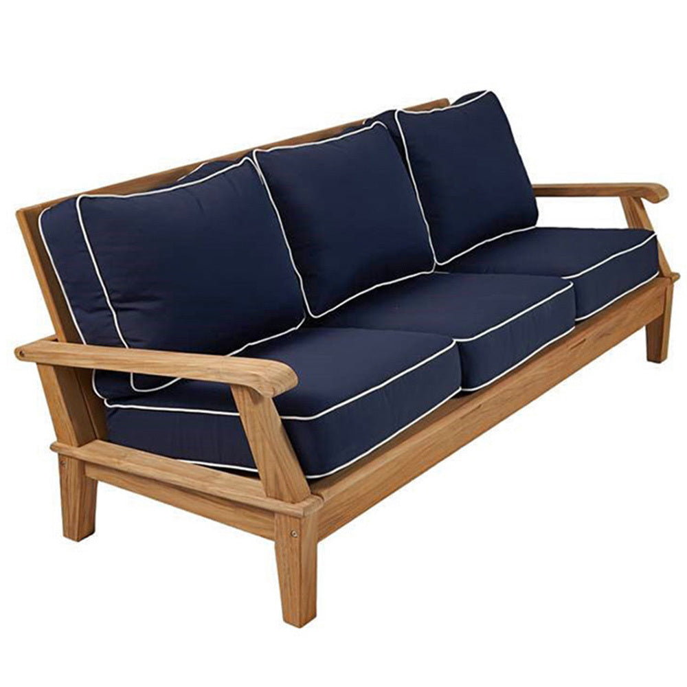 Royal Teak Miami Cushioned Reclining Sofa