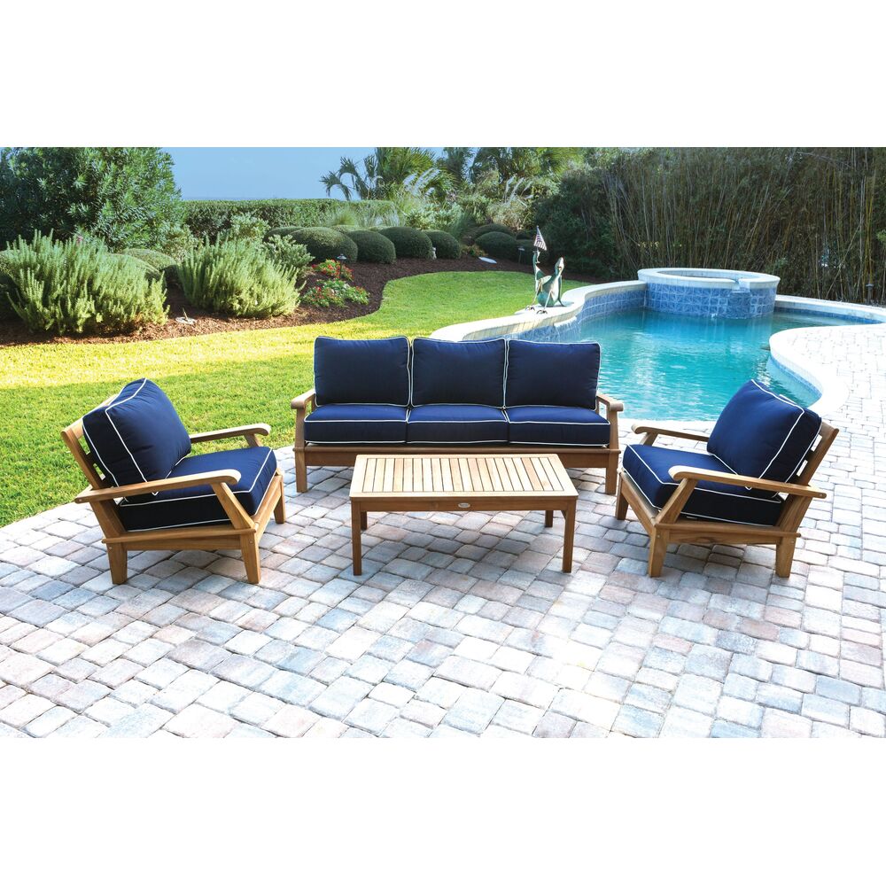 Royal Teak Miami Cushioned Reclining Sofa