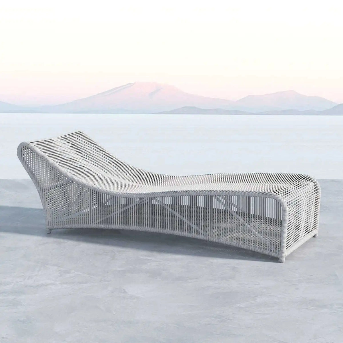 Miami Rope Chaise Lounge SW4402-9 by Sunset West 4