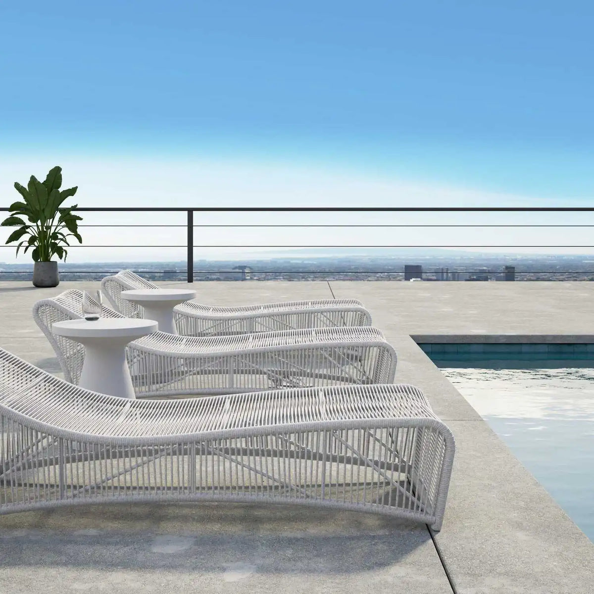 Miami Rope Chaise Lounge SW4402-9 by Sunset West 3