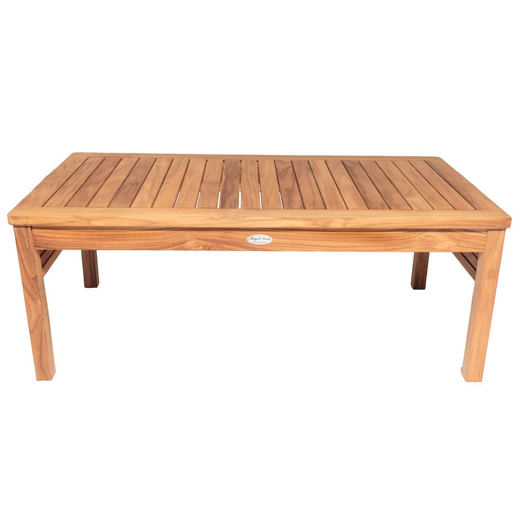 Royal Teak Miami Coffee Table detail