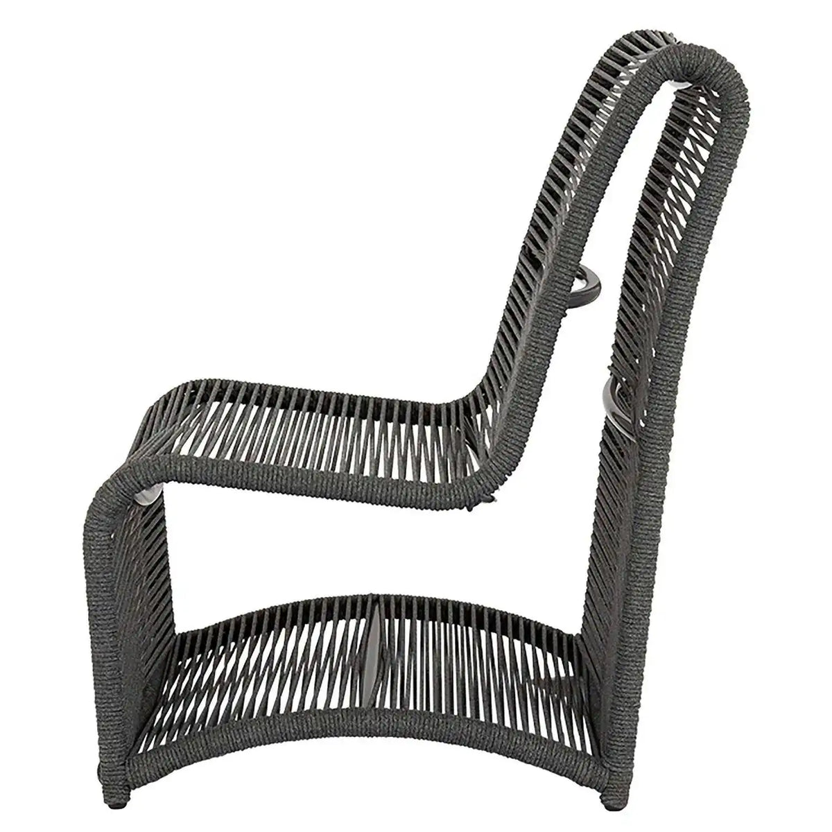 Milano Rope Armless Club Chair SW4102-21 by Sunset West 5