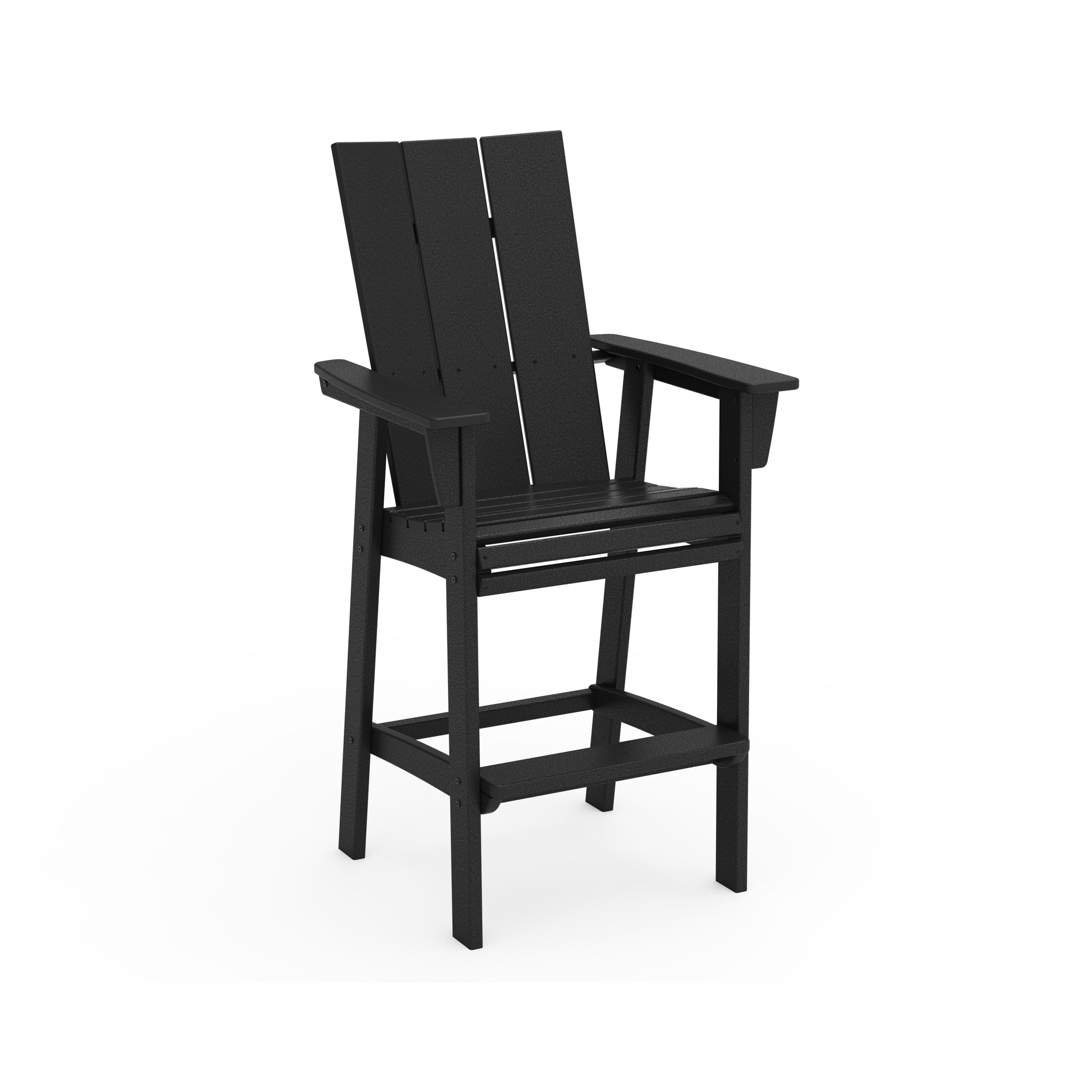 Modern Curveback Adirondack Bar Arm Chair