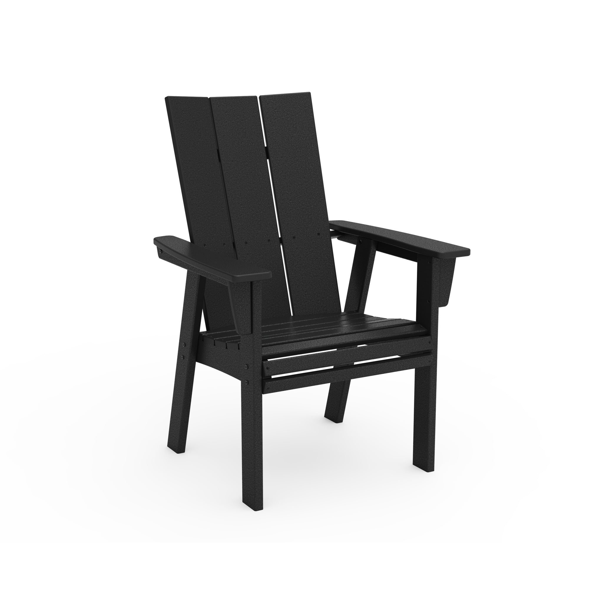Modern Curveback Adirondack Dining Arm Chair