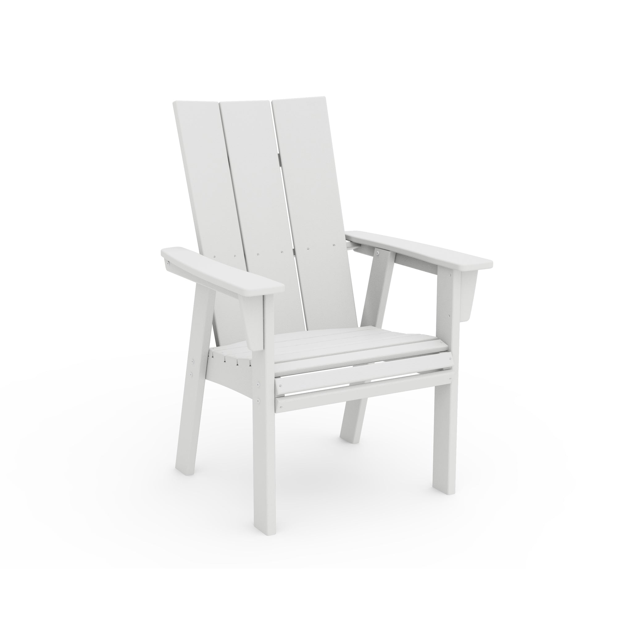 Modern Curveback Adirondack Dining Arm Chair 16