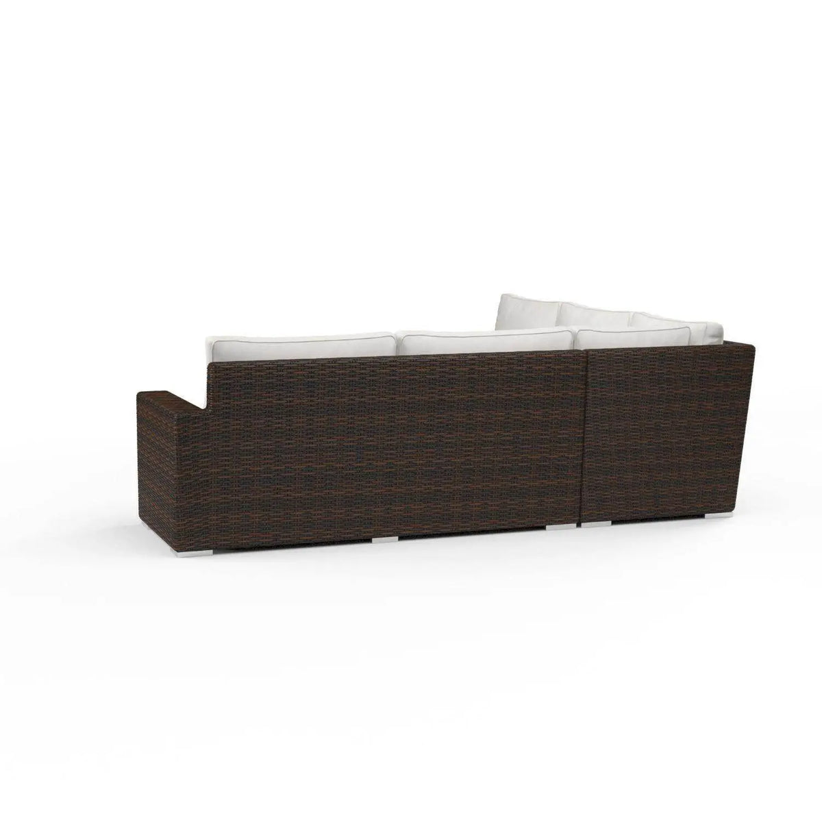 Montecito 4-Seat Wicker Sectional Set SW2501-SEC by Sunset West 3